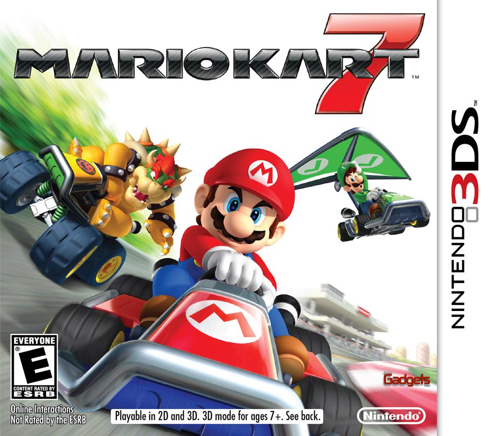 Mario Kart 7 Lleva a casa la diversión y compite con aficionados de todo el mundo con Mario Kart 7 para Nintendo 3DS