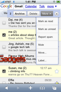 Mejoras en la versi&oacute;n web de Gmail para iPhone y Android