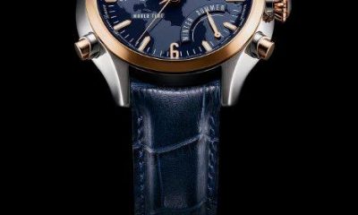 Distinci&oacute;n y clase en azul con el exclusivo reloj Horario Mundial 3C3220 de TX Watches Company