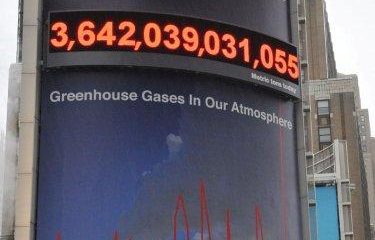DEUTSCHE BANK LANZA EL PRIMER CONTADOR EN TIEMPO REAL DE EMISIONES DE CARBONO PARA MONITOREAR EL EFECTO INVERNADERO EN LA ATM&Oacute;SFERA