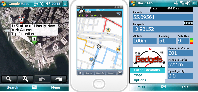 Las mejores 15 aplicaciones para GPS en Windows Mobile