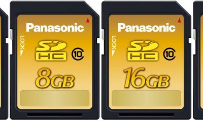 Capacidad de 32GB y velocidad de 22MB/s en las nuevas tarjetas de memoria SDHC de Panasonic.