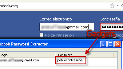 Contrase&ntilde;as de Facebook al descubierto