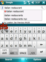 Google agrega las b&uacute;squedas geolocalizadas a Windows Mobile, un a&ntilde;o despu&eacute;s