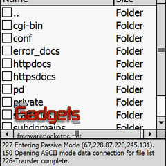 Cliente FTP para Windows Mobile