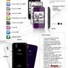 Tel&eacute;fono T3 de KYOTO con pantalla t&aacute;ctil para quienes gustan de un estilo joven y pr&aacute;ctico