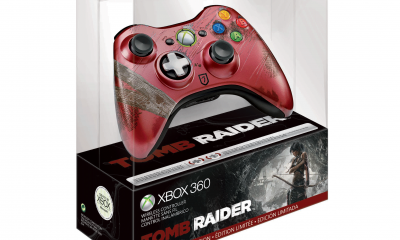 Vive la primera aventura de Lara Croft con el control inalámbrico Edición Limitada de TOMB RAIDER de Xbox 360 #2013CES