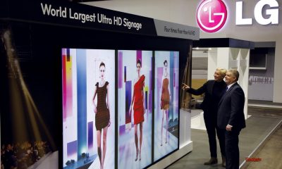 LG ELECTRONICS INTRODUCE LA PRIMERA PANTALLA DE SEÑALIZACIÓN DIGITAL  ULTRA HD