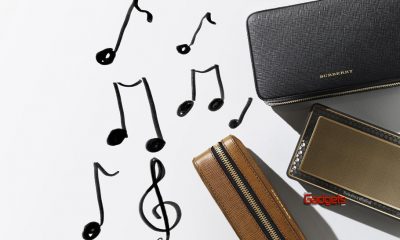 Bowers & Wilkins se asocia con Burberry para presentar el altavoz T7 Gold Edition
