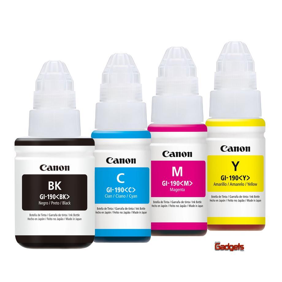 Botellas de Tinta GI_190_BkCMY