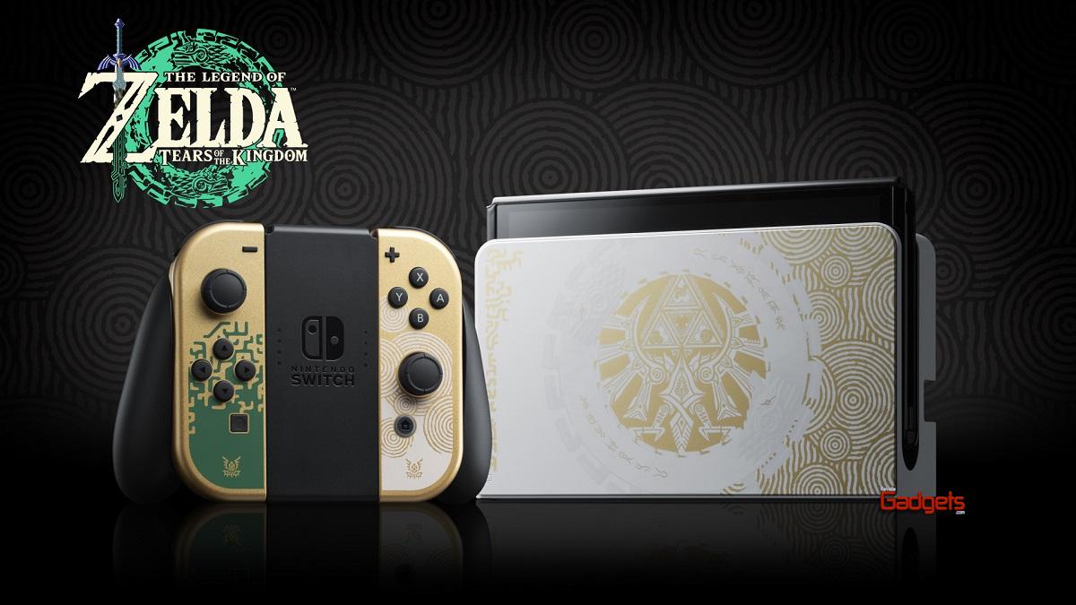 Nintendo Switch – OLED – The Legend of Zelda: Tears of the Kingdom Edition llega el 28 de abril