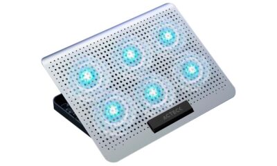 Mantén tu laptop fresca y rendimiento óptimo con las bases enfriadoras de Acteck