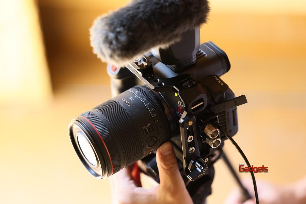 Canon anunció el primer objetivo híbrido RF de longitud focal fija: RF 35mm F1.4L VCM