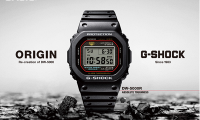 CASIO reescribe la historia con el lanzamiento de G-SHOCK DW-5000R