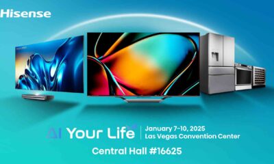 Hisense revoluciona la tecnología con IA en CES 2025: TriChroma, MicroLED y más