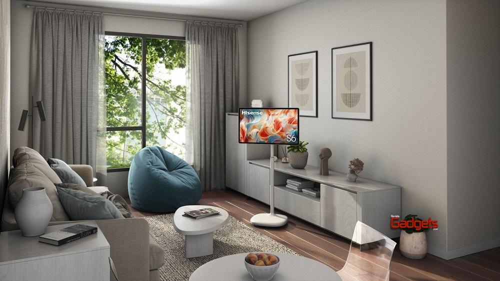 Hisense Presenta S6 FollowMe, Una Pantalla Inteligente Diseñada para «Una Vida en Movimiento» #CES2026