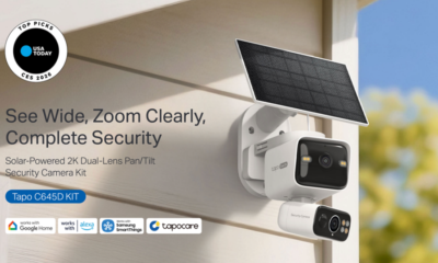 TP-Link Presenta en México el Nuevo Tapo C645D Kit, Seguridad Solar Inteligente con Doble Lente 2K y Monitoreo Simultáneo sin Suscripción