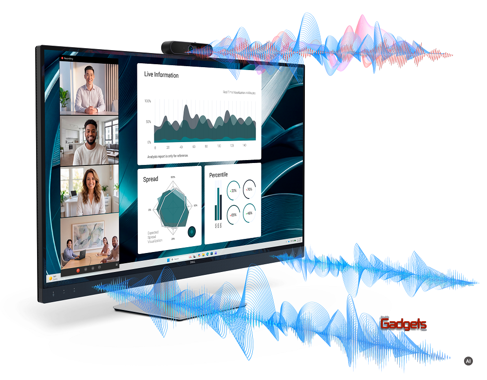 Dell simplifica la videoconferencia en sala de reuniones con un nuevo monitor 4K