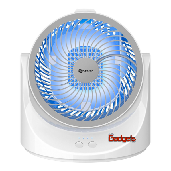 FAN-200 - Ventilador con enfriador de aire y luz LED, para escritorio