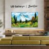 LG Electronics da vida a la creatividad de Bob Ross a través de múltiples formatos, incluido LG Gallery+