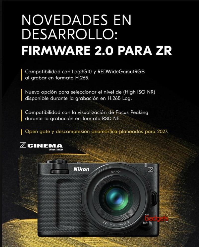Firmware 2.0 para Z R